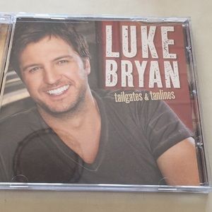 Luke Bryan CD tailgates and tanlines